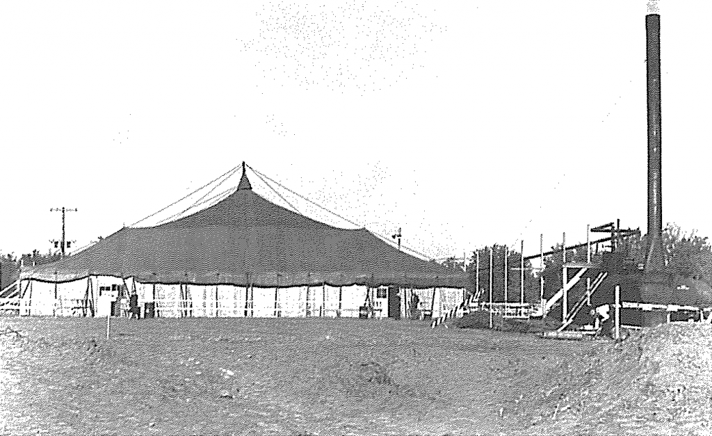 Hanford church tent